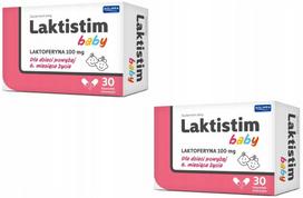 Maisto papildas vaikams Lactistim Baby Lactoferrin 100 mg, nuo 6 mėn., 30 kapsulių