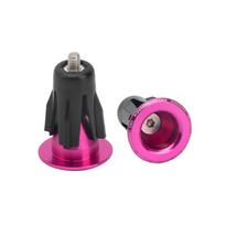 Handlebar Caps Handle Bar Plug Bike Bar End Plugs Bike Handlebar End Plugs Bicycle Grip End Cap rožinė