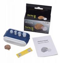 Klausos aparatas AXON K-80 su papildomomis baterijomis