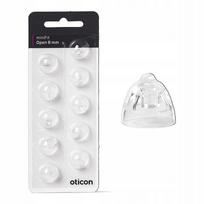 Klausos aparato antgaliai OTICON, BERNAFON miniFit Open 8 mm, 10 vnt.