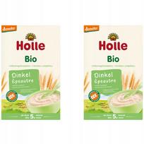Ekologiška speltų košė Holle, nuo 5 mėn., veganams, 250 g, 2 vnt.
