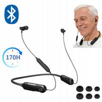 Įkraunamas Bluetooth klausos aparatas, tinka lengvam–stipriam klausos sutrikimui, su garso transliacija