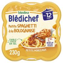 Kūdikių maistas nuo 12 mėn. Bledina spaghetti su Bolognese padažu