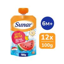 Tyrė Sunar obuolių, bananų ir arbūzų, 100 g