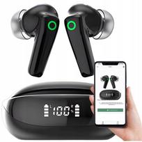 Belaidės ausinės POCO X903 TWS PRO su Bluetooth 5.3 ir klausos stiprintuvu, juodos