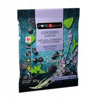 Cukriniai saldainiai Pure&Good be cukraus, įvairių skonių, 50 g