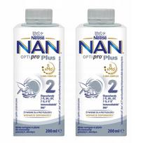 Pienas NAN OPTIPRO Plus 2 HMO, nuo 6 mėn., 2 x 200 ml