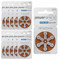 Klausos aparatų baterijos VARTA Power One 312 PR41, 60 vnt.