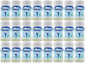 Skystas pieno mišinys naujagimiams Humana 1, paruoštas vartoti, 24 x 90 ml
