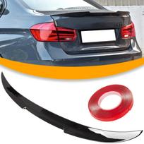 BMW 3 F30 11-18 Rear Roof Spoiler - Tailgate Lip, Glossy Black M4