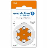 Klausos aparato baterijos Everactive 13, 6 vnt., 310 mAh
