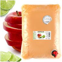 Natūralios obuolių ir laimo sultys, šalto spaudimo, Szymanowice, 5 l