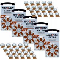 Klausos aparatinės baterijos Rayovac Extra 312 PR41, 40 vnt., be gyvsidabrio