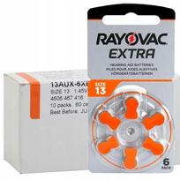 Klausos aparato baterijos Rayovac Extra 13 PR48, 60 vnt.