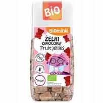 Ekologiški vaisių guminukai be pridėtinio cukraus, be gliuteno, 75 g, BIOMINKI