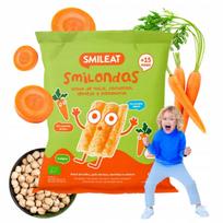 Avinžirnių traškučiai su morkomis Smileat BIO, 25 g