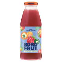Vaisių nektaras Bobo Frut obuolių, bananų ir aviečių, nuo 6 mėn., 300 ml