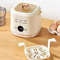 Multi-Functional Double-Layer Breakfast Machine with Timer & Auto Power-Off beige