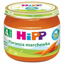 Ekologiška morkų tyrelė HiPP, nuo 4 mėn., 80 g