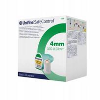 Insulino švirkštų adatos Unifine SafeControl 4 mm, 32G, 0,23 mm, 100 vnt.