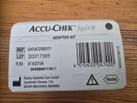 Adapteris Accu-Chek Spirit siurbliui, 2 vnt.
