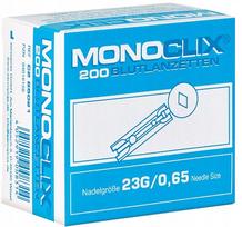 Lancetės MONOCLIX 23G 0,65 mm, 200 vnt.