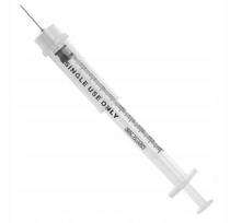 Vienkartinis švirkštas SOL-CARE 0,5 ml U-100, 29G 0,33 x 12,5 mm, saugus