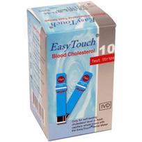 Cholesterolio testavimo juostelės EasyTouch, 10 vnt.