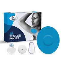 Apsauginiai pleistrai CGM CureTape, mėlyni, 25 vnt.