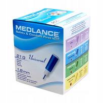 Lancetės Medlance Plus, 1,8 mm, 21G, 400 vnt. (2 pakuotės)
