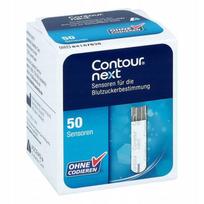 Gliukozės juostelės CONTOUR NEXT, 50 vnt.