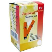 Testų juostelės EasyTouch šlapimo rūgščiai, 25 vnt.