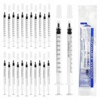 Švirkštai 1 ml, 100 vnt., be adatų, krekenoms