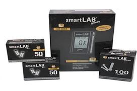 Gliukozės matuoklis smartLAB Genie System, didelis ekranas, 360 rezultatų atmintis
