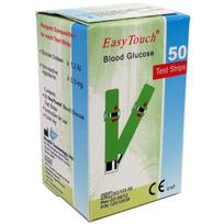 Gliukozės matavimo juostelės EasyTouch, 50 vnt.