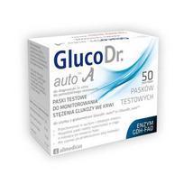 Gliukozės matavimo juostelės DIATHER GlucoDr. auto A, 50 vnt.