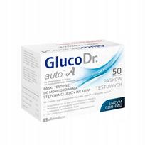 Gliukozės matuoklio Gluco Dr.auto A testavimo juostelės, 100 vnt.