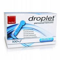 Lancetės Droplet G28, 100 vnt.