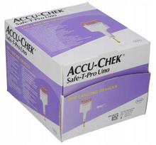 Sterilūs lancetai Accu-Chek Safe-T-Pro Uno, 200 vnt.