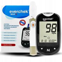 Gliukozės matuoklis Everchek MAX, pilnas rinkinys, tikslūs matavimai