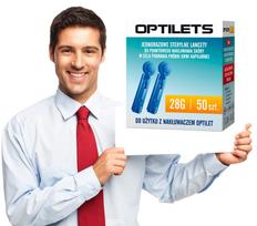 Sterilios OPTILET lancetos, 50 vnt.
