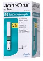 Gliukozės matavimo juostelės ACCU-CHEK ACTIVE, 50 vnt.
