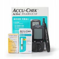 Gliukozės matuoklis Accu Chek Active su 50 testų juostelių