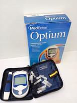 Gliukozės matuoklis MEDI SENSE OPTIMAL rinkinys diabetui kontroliuoti