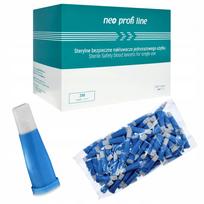Saugios lancetos NEOMED, 25G, 1,5 mm, mėlynos, 200 vnt.
