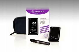 Gliukozės matuoklis EVERCARE GENIUS mg/dl rinkinys