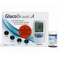 Gliukozės matuoklis GlucoDr. auto A su 25 juostelėmis