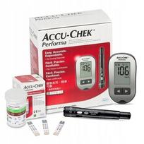 Gliukozės matuoklis ACCU CHEK PERFORMA, rinkinys, Lenkija
