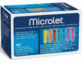 Lancetai MICROLET, 100 vnt., Ascensia Diabetes Care