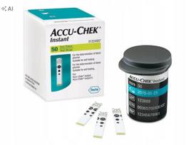 Gliukozės kiekio kraujyje matavimo juostelės ACCU-CHEK INSTANT, 50 vnt.